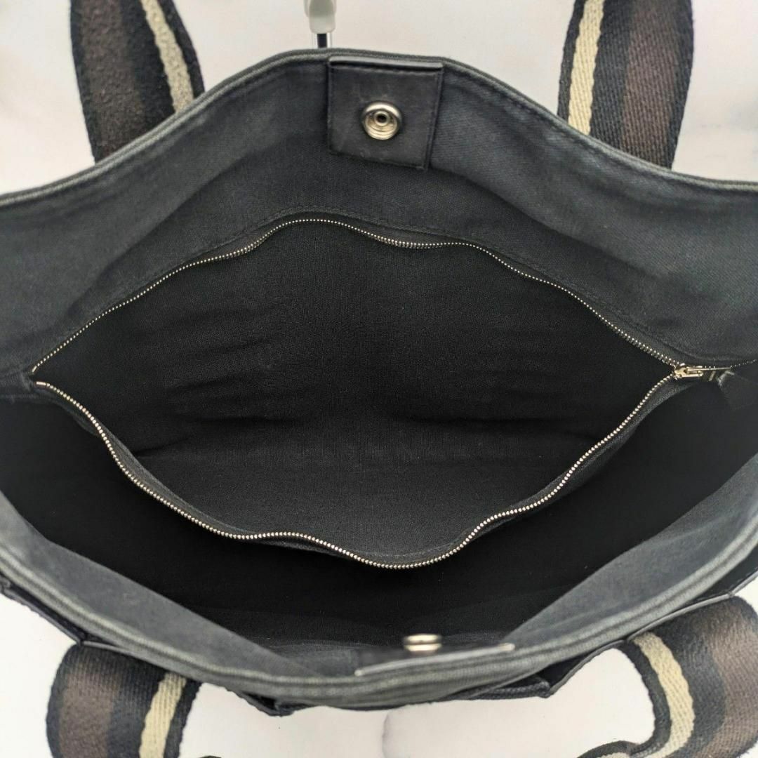 Hermes(エルメス)のエルメス トロカホリゾンタル MM ブラック ショルダー トート ハンドバッグ レディースのバッグ(トートバッグ)の商品写真