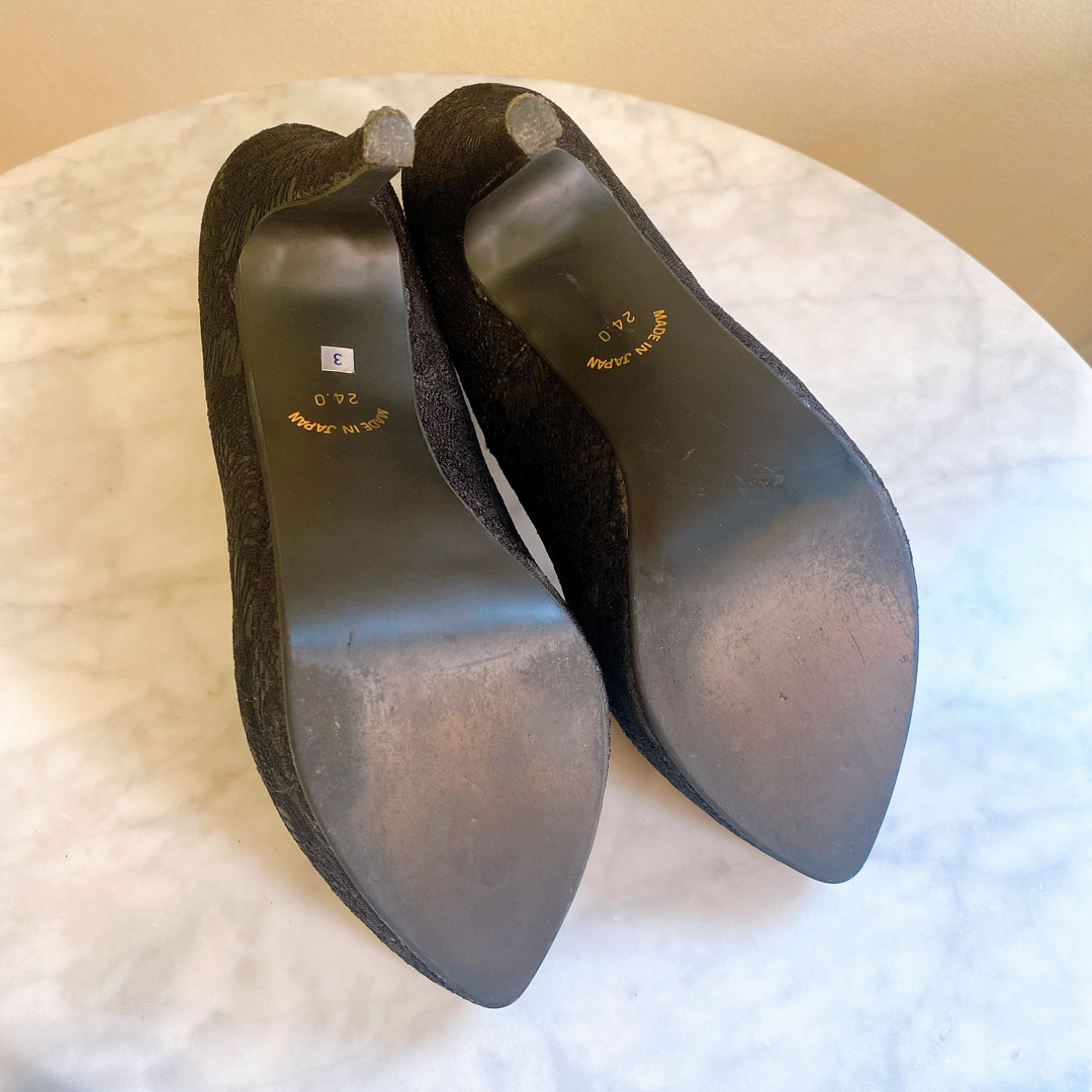 メタルルージュ　パンプス レディースの靴/シューズ(ハイヒール/パンプス)の商品写真