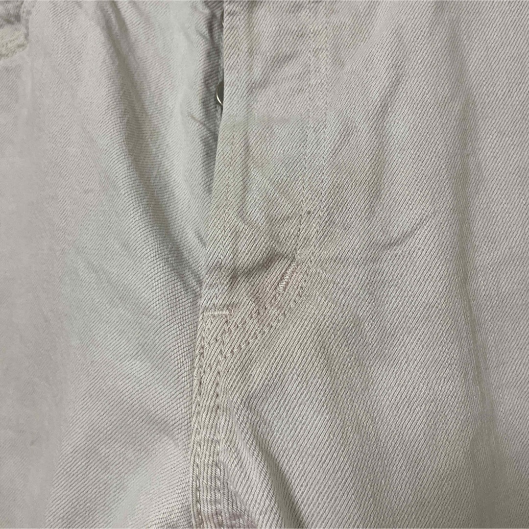 Ordinary Fits(オーディナリーフィッツ)クロップドデニム 　ホワイト メンズのパンツ(デニム/ジーンズ)の商品写真