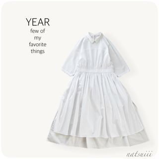 note et silence - YEAR FEW OF MY FAVORITE THINGS シャツ ワンピース