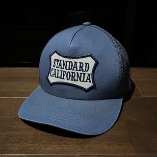 STANDARD CALIFORNIA - スタンダードカリフォルニア キャップ メッシュ ネイビー