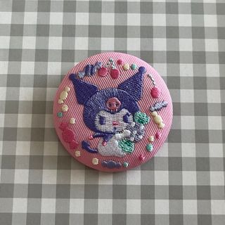 サンリオ(サンリオ)のサンリオ　刺繍　缶バッジ　クロミ(キャラクターグッズ)