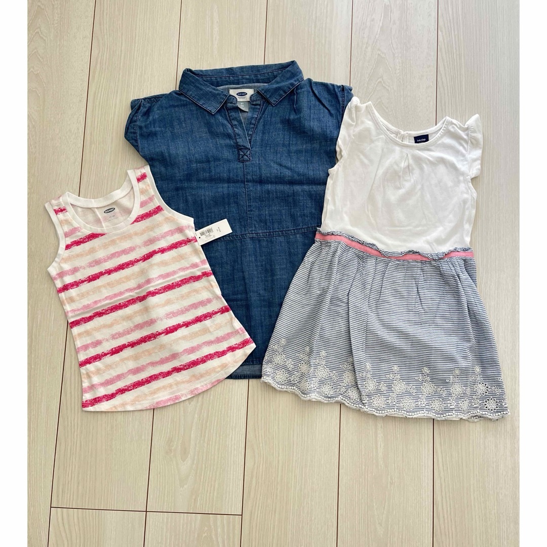 Old Navy(オールドネイビー)の3T 100cm ワンピースセット キッズ/ベビー/マタニティのキッズ服女の子用(90cm~)(ワンピース)の商品写真