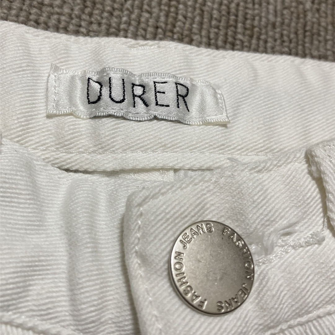 Durer(デュレル)の白デニム　DURER レディースのパンツ(スキニーパンツ)の商品写真