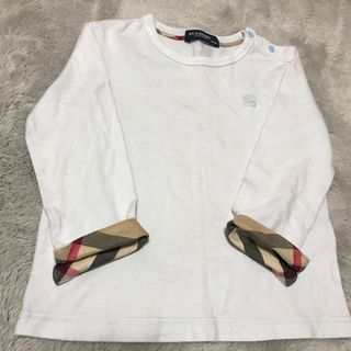 バーバリー(BURBERRY)の最終価格　バーバリー　長袖カットソー　サイズ90(Tシャツ/カットソー)