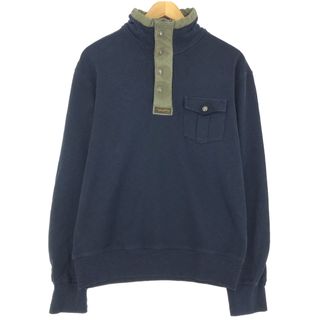 Ralph Lauren - 古着 ラルフローレン Ralph Lauren POLO by Ralph Lauren ハーフボタン スウェットシャツ トレーナー メンズL /eaa431457