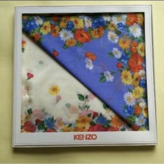 ケンゾー(KENZO)のKENZO ケンゾー ハンカチ ２枚セット 花柄 新品 未使用(ハンカチ)