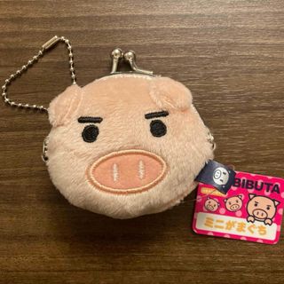 ブーデンショウテン(豊天商店)の【タグ付き新品未使用】豊天商店🐷可愛いブタさん🐷ミニがまぐち👛お財布(コインケース)