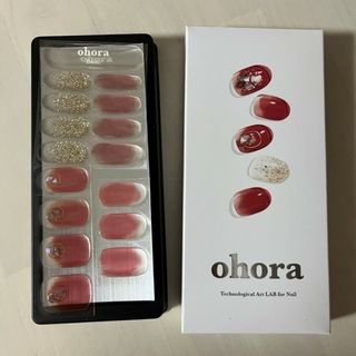 Ohora オホーラ セルフネイル ネイルシール ジェルネイル 春ネイル(ネイル用品)