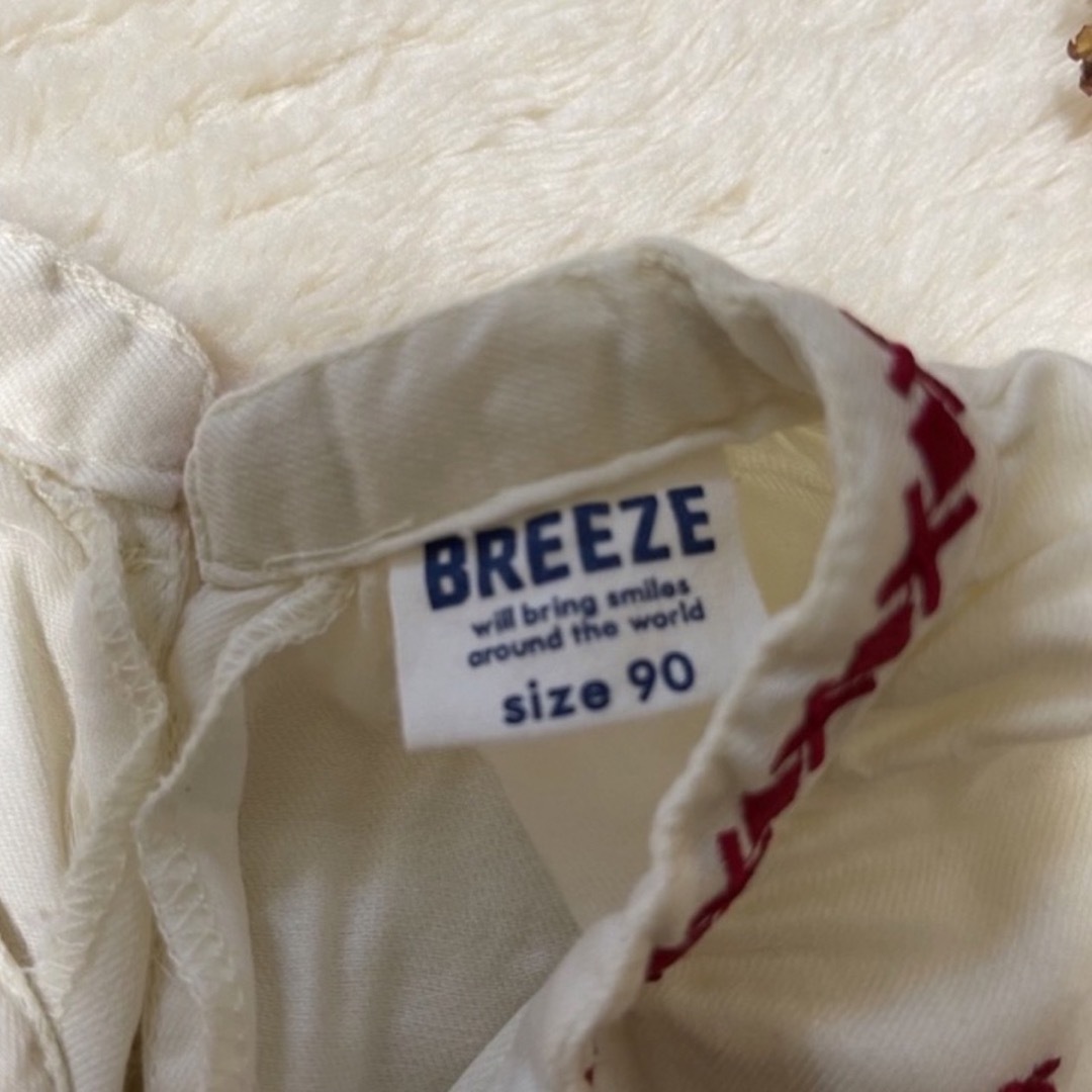 BREEZE(ブリーズ)のBREEZE トップス90cm キッズ/ベビー/マタニティのキッズ服女の子用(90cm~)(Tシャツ/カットソー)の商品写真