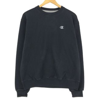 チャンピオン(Champion)の古着 チャンピオン Champion ワンポイントロゴスウェットシャツ トレーナー メンズM /eaa411438(スウェット)