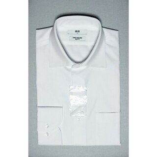 ユニクロ(UNIQLO)のUNIQLO スーパーノンアイロンスリムフィットシャツ（セミワイドカラー・長袖）(シャツ)