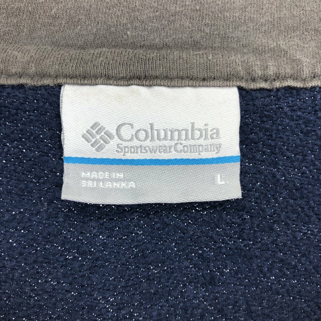 Columbia(コロンビア)の古着 コロンビア Columbia ハーフジップスウェットシャツ トレーナー メンズL /eaa431449 メンズのトップス(スウェット)の商品写真