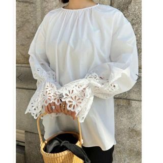 ドゥロワー(Drawer)のbow.a ボウエー　ブーケブラウス　bouquetblouse(シャツ/ブラウス(長袖/七分))