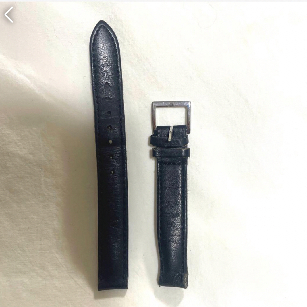 腕時計　ベルト　黒　ブラック レディースのファッション小物(腕時計)の商品写真