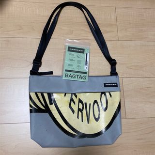 FREITAG - フライターグ　F553 freitag LOU  灰　グレー　黄色　イエロー