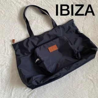 IBIZA イビザ　便利な大容量ナイロントートバッグ　エコバッグ