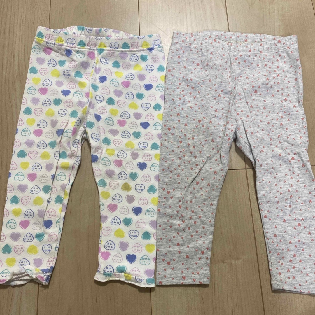 babyGAP(ベビーギャップ)のbaby GAP☆パンツ☆2枚セット☆中古 キッズ/ベビー/マタニティのベビー服(~85cm)(パンツ)の商品写真