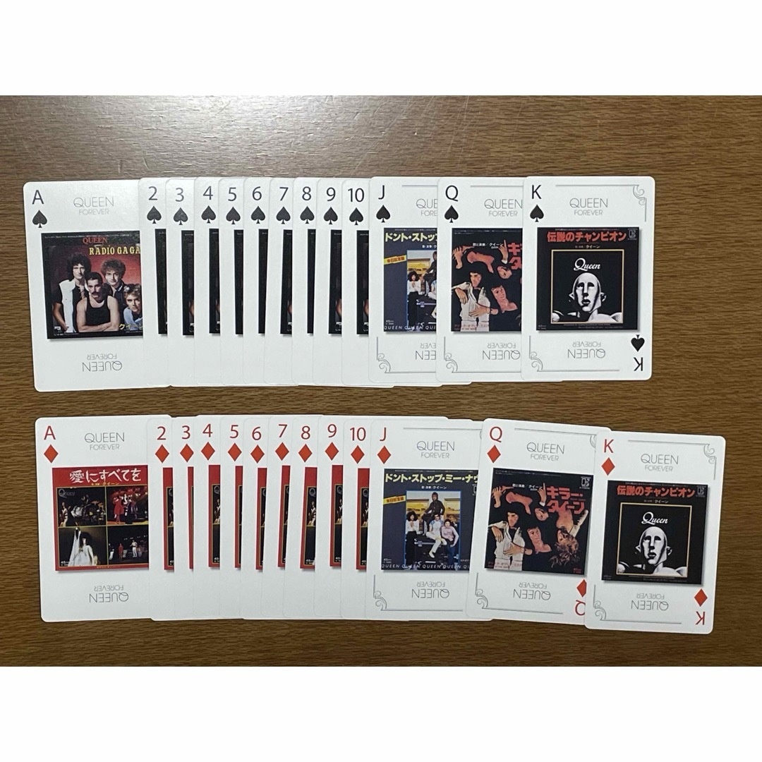 Queen(クイーン)のQueen40周年記念グッズ トランプ エンタメ/ホビーのタレントグッズ(ミュージシャン)の商品写真