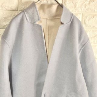 ユナイテッドアローズグリーンレーベルリラクシング(UNITED ARROWS green label relaxing)の【1度の使用】green label relaxing リバーコート(ロングコート)