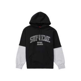 シュプリーム(Supreme)の20ss SUPREME XXL Hooded Sweatshirt black(パーカー)