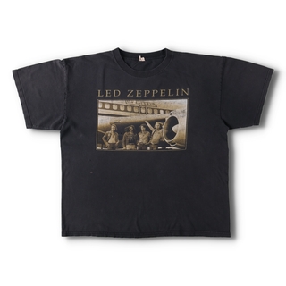 古着 00年代 ALSTYLE APPAREL & ACTIVEWEAR LED ZEPPELIN レッドツェッペリン バンドTシャツ バンT メンズXL /evb004783(Tシャツ/カットソー(半袖/袖なし))
