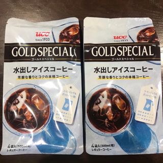 ユーシーシー(UCC)のUCC   ゴールドスペシャル 水出しアイスコーヒー 4袋入り× 2  (コーヒー)