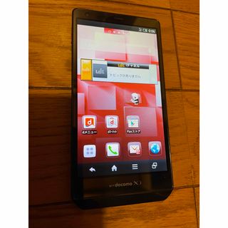 アクオス(AQUOS)のAQUOS PHONE ZETA SH-02E レッド 32 GB docomo(スマートフォン本体)