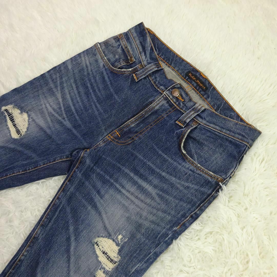 Nudie Jeans(ヌーディジーンズ)のヌーディージーンズ　THIN FINN JEPPE REPLICA　ストレッチ メンズのパンツ(デニム/ジーンズ)の商品写真