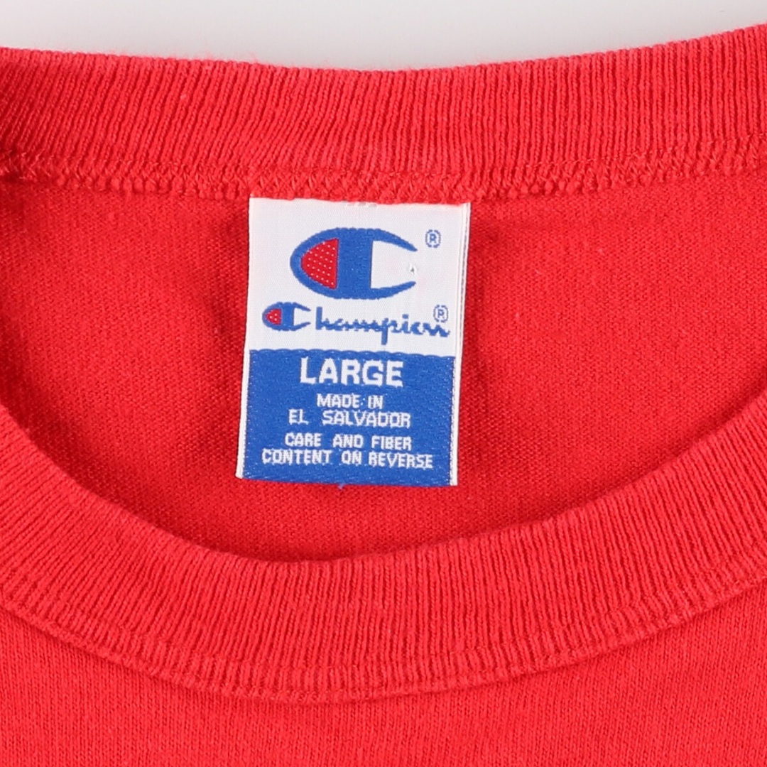 Champion(チャンピオン)の古着 90年代 チャンピオン Champion ATLANTA OLYMPIC アトランタオリンピック 1996 刺繍Tシャツ メンズL ヴィンテージ /eaa433357 メンズのトップス(Tシャツ/カットソー(半袖/袖なし))の商品写真