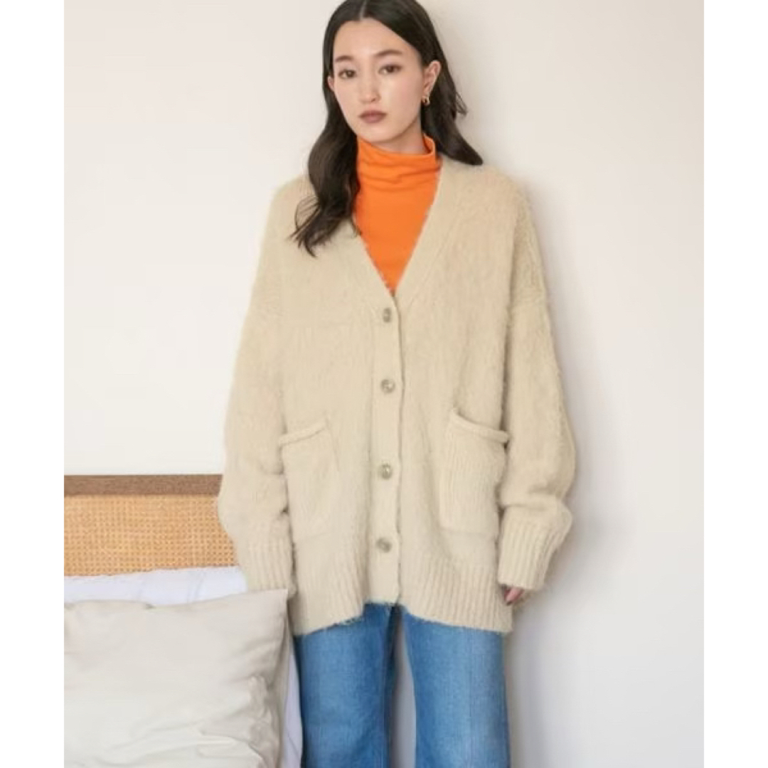 LOWRYS FARM(ローリーズファーム)のニット カーディガン ニットカーディガン Vネック　vis ZARA KBF  レディースのトップス(カーディガン)の商品写真