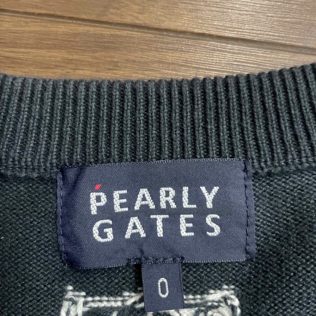 PEARLY GATES(パーリーゲイツ)のパーリーゲイツのコットンセーターです スポーツ/アウトドアのゴルフ(ウエア)の商品写真