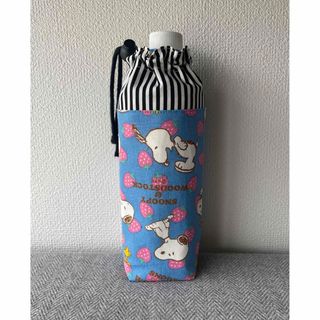 SNOOPY - ハンドメイド　ペットボトルカバー　スヌーピー　いちご