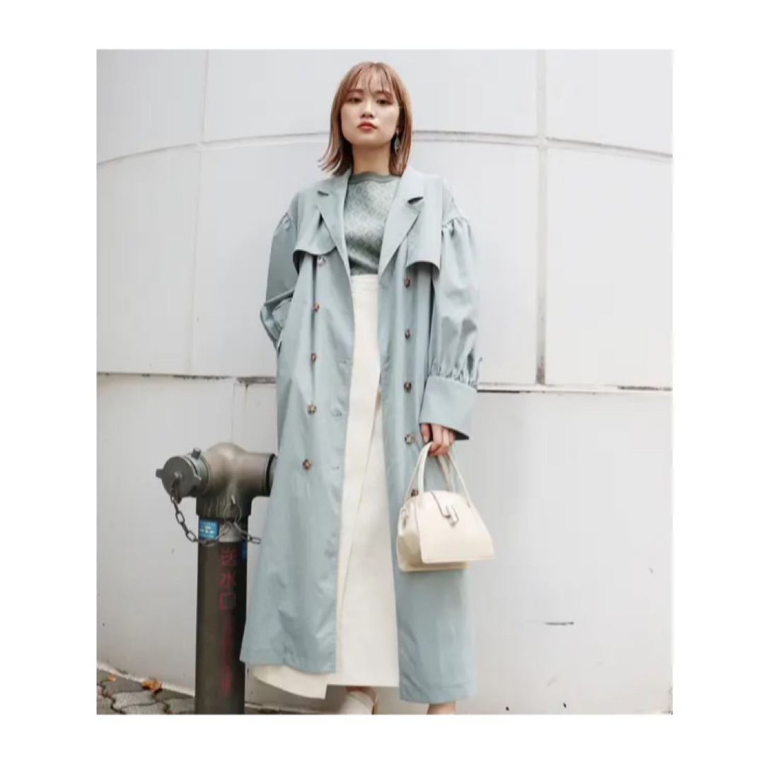 moussy(マウジー)のトレンチコート　ステンカラーコート　アメリ　ローリーズファーム　ザラ　ニコアンド レディースのジャケット/アウター(トレンチコート)の商品写真