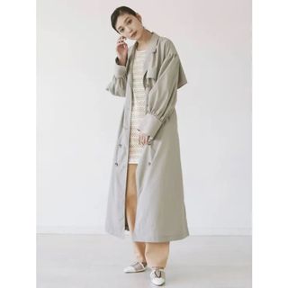 マウジー(moussy)のトレンチコート　ステンカラーコート　アメリ　ローリーズファーム　ザラ　ニコアンド(トレンチコート)