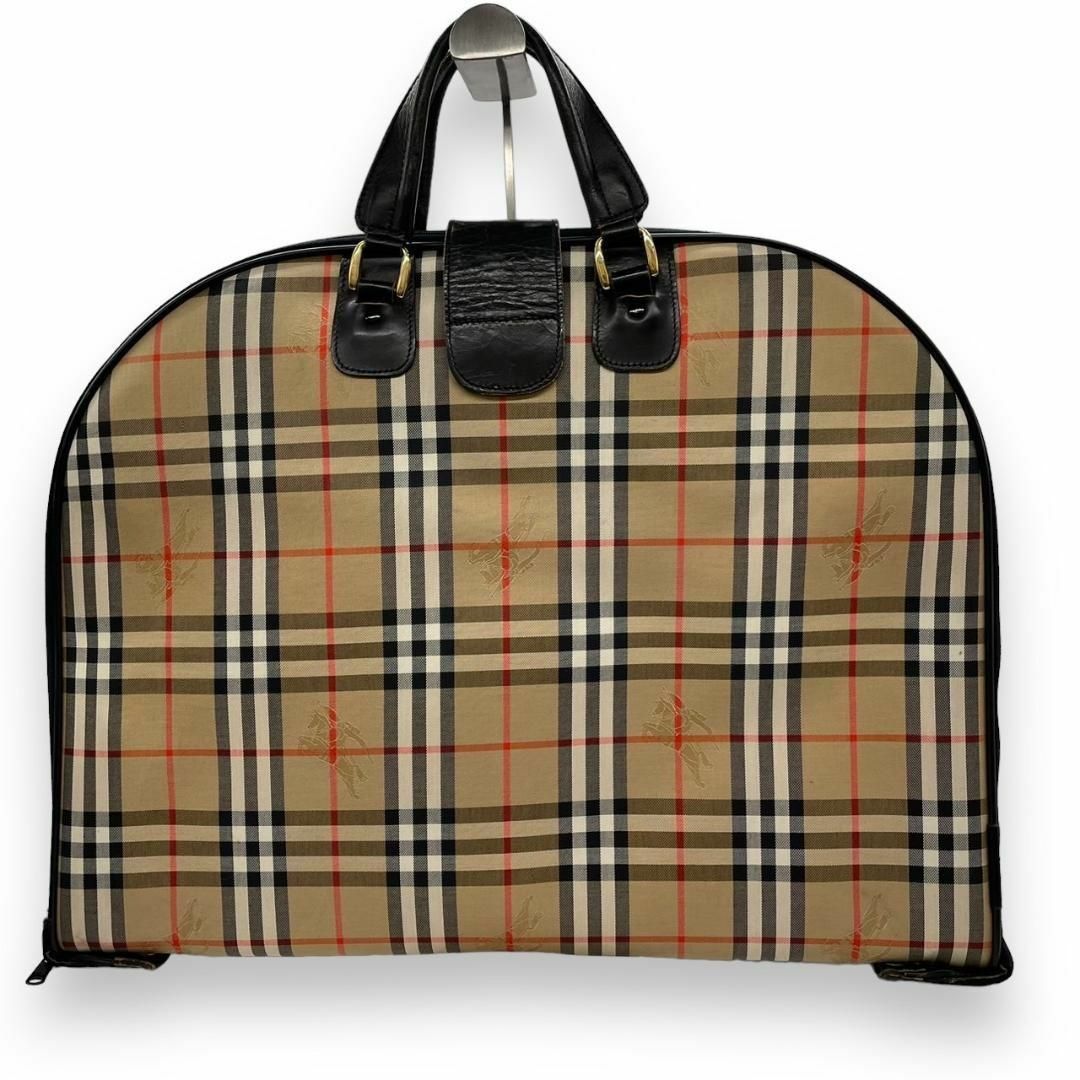 BURBERRY(バーバリー)の良品 バーバリー　B5 ガーメントバッグ　ノバチェック　スーツ収納　手提げ スポーツ/アウトドアの野球(バット)の商品写真