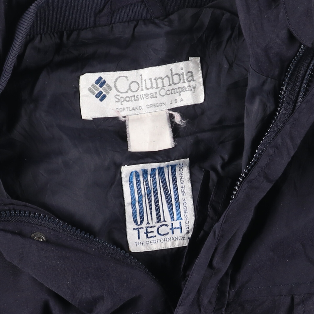 Columbia(コロンビア)の古着 90年代 コロンビア Columbia 白タグ OMNI‐TECH オムニテック フィッシングジャケット メンズXL ヴィンテージ /eaa428216 メンズのジャケット/アウター(その他)の商品写真