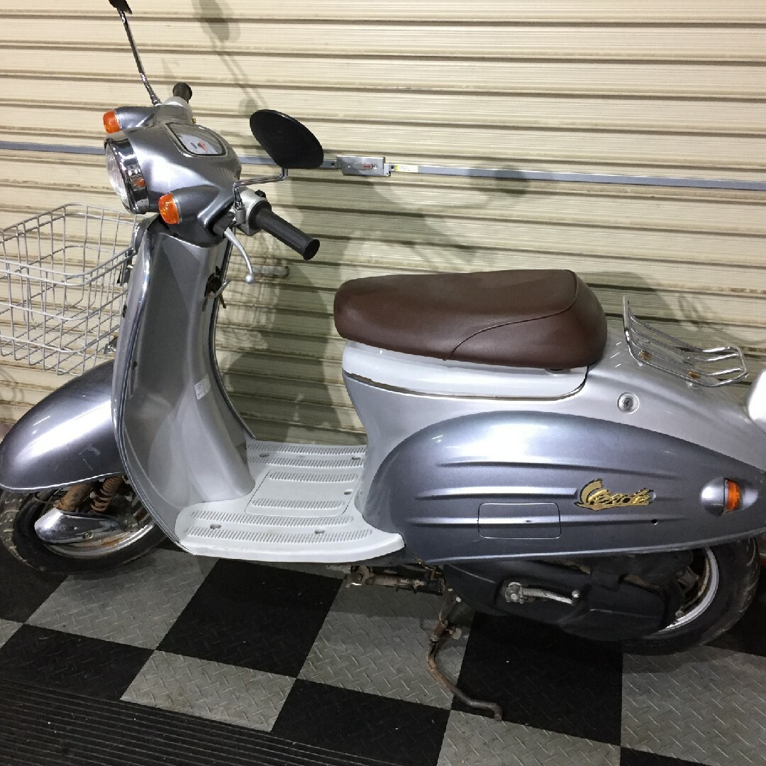 スズキ(スズキ)の埼玉県深谷市 スズキ　ベルデ 原付 スクーター 50cc バイク ヴェルデレトロ 自動車/バイクのバイク(車体)の商品写真