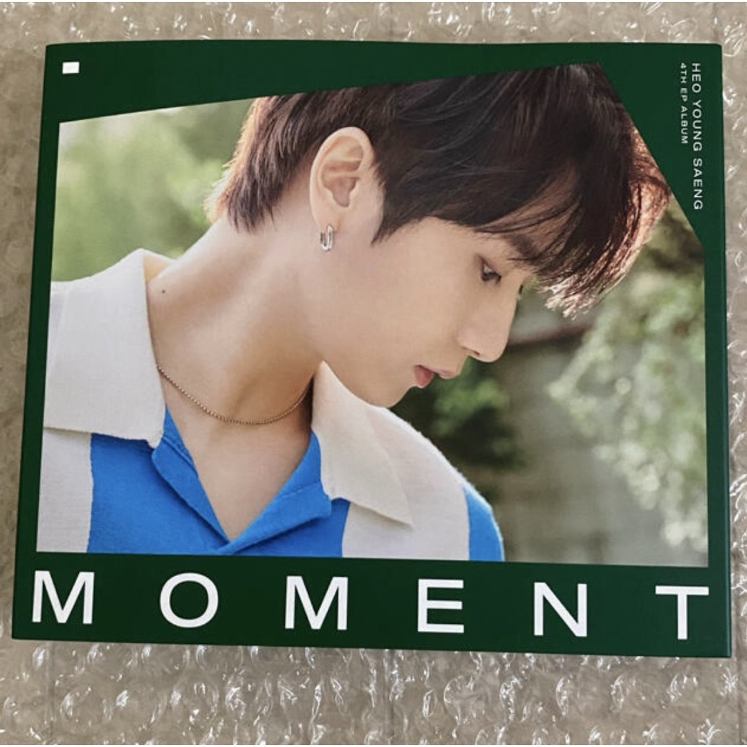 ホ・ヨンセン　韓国版アルバム　MOMENT エンタメ/ホビーのCD(K-POP/アジア)の商品写真