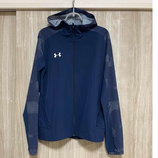 アンダーアーマー(UNDER ARMOUR)のアンダーアーマー ウインドブレーカー フーディジャケット SMサイズ(ナイロンジャケット)