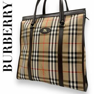 バーバリー(BURBERRY)のBURBERRY バーバリー　c5 トートバッグ　ノバチェック　シャドーホース(トートバッグ)