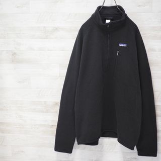 パタゴニア(patagonia)のPATAGONIA 14AW メンズ・ベターセーター・1/4ジップ-Blk/L(ニット/セーター)