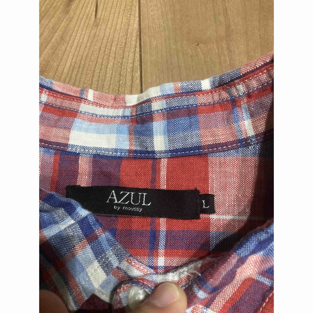 AZZURE(アズール)のチェックシャツ メンズのトップス(シャツ)の商品写真