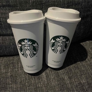 スターバックス(Starbucks)のスタバ スターバックスリユーザブルカップ　473mL 2個(ノベルティグッズ)
