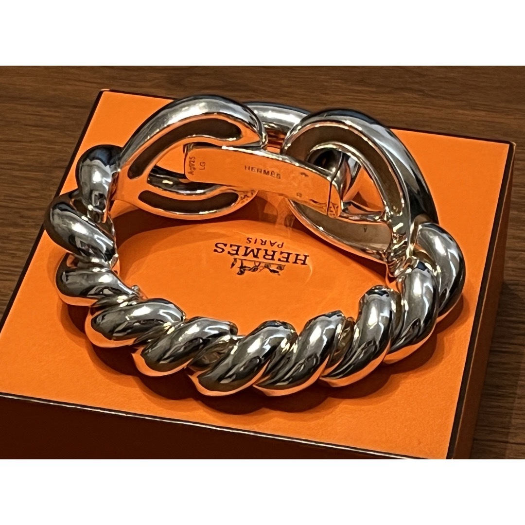 Hermes(エルメス)のHERMES Torsade TGM LG エルメス トルサード ブレスレット メンズのアクセサリー(ブレスレット)の商品写真