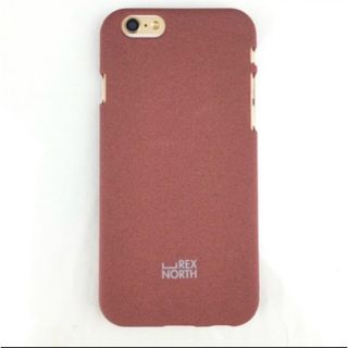 アイフォーン(iPhone)の新品　REX NORTH iPhone 6/6sケース　ワインレッド(iPhoneケース)