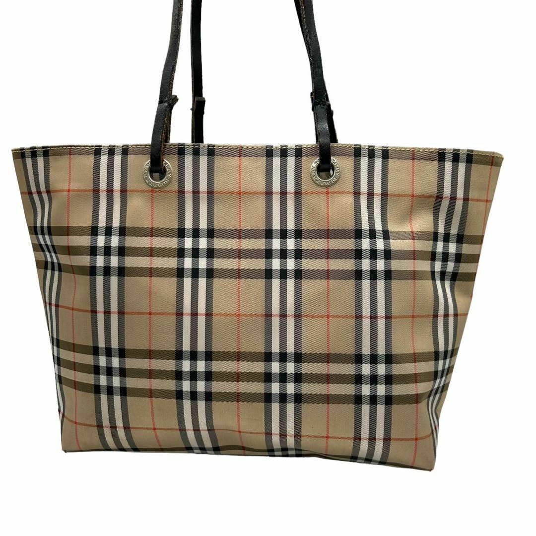 BURBERRY(バーバリー)の良品　Burberry バーバリー　s62 ノバチェック　トートバッグ レディースのバッグ(ハンドバッグ)の商品写真