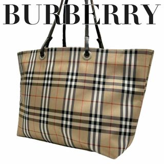 バーバリー(BURBERRY)の良品　Burberry バーバリー　s62 ノバチェック　トートバッグ(ハンドバッグ)