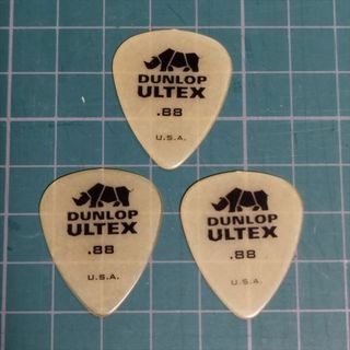 Jim Dunlop ３枚ギターピック Ultex Standard ウルテム1(その他)