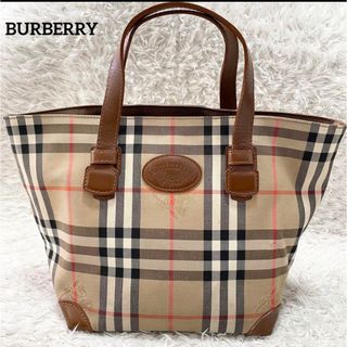 バーバリー(BURBERRY)のバーバリー  シャドーホース　ハンドバッグ　ノバチェック　トップハンドル(ハンドバッグ)